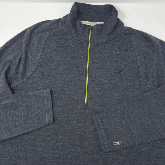 Smartwool Other - Smartwool Mens XL 1/4 Zip Merino Base Layer Sweater Gray Heather Pullover *Holes